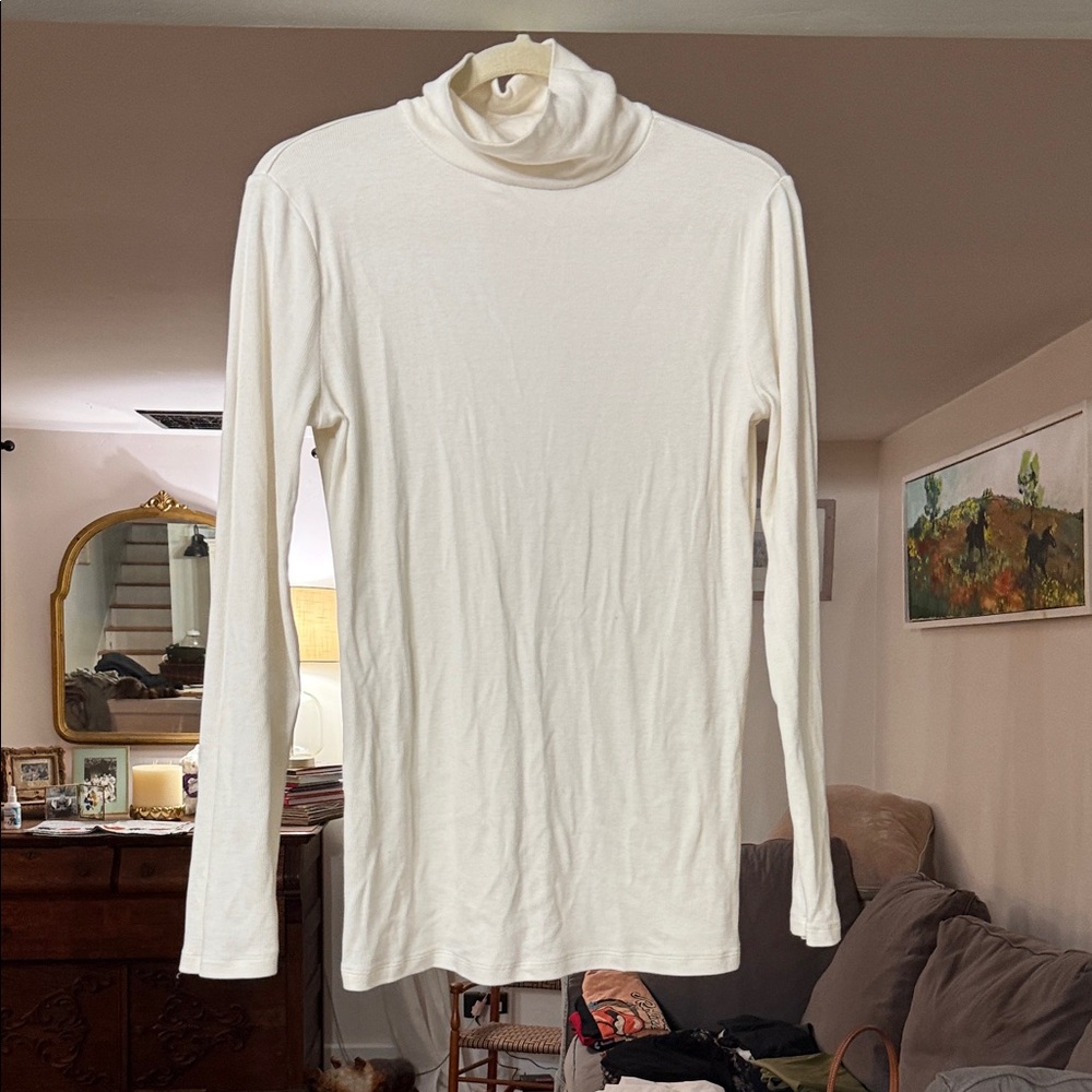 a new day Cream Long Sleeve Turtleneck
